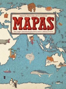 Capa Mapas-um livro de geografia para crianças